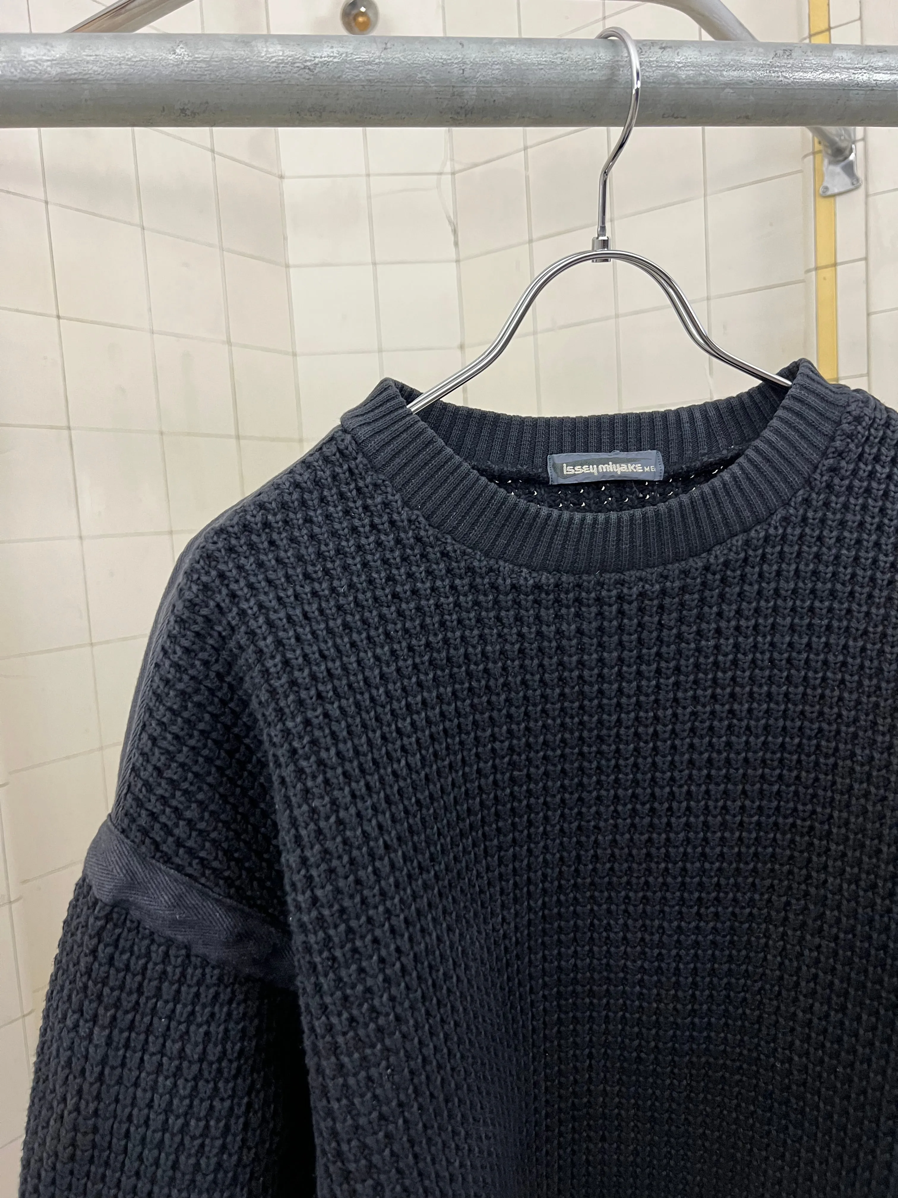1980s Issey Miyake Chunky Knit Crewneck - Size L