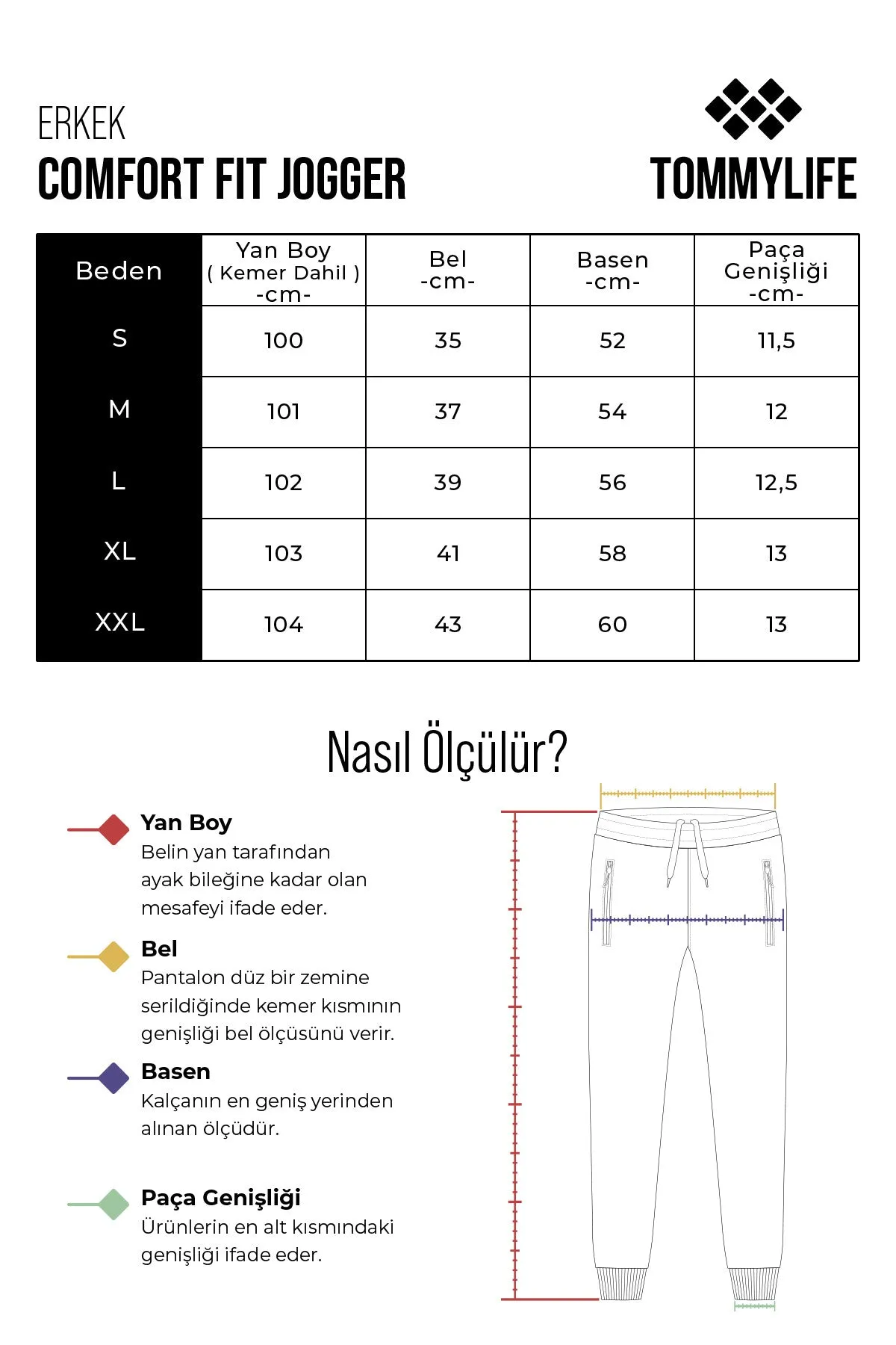 cep fermuarli baskili standart kalip jogger erkek eşofman alt - 84761