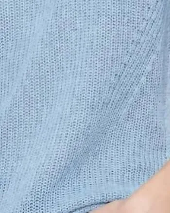 Cold Dye Knit Cami Top in Denim | Denim