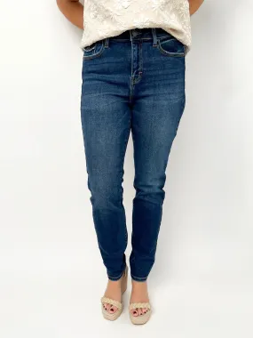 Dark Wash Ankle Jeans