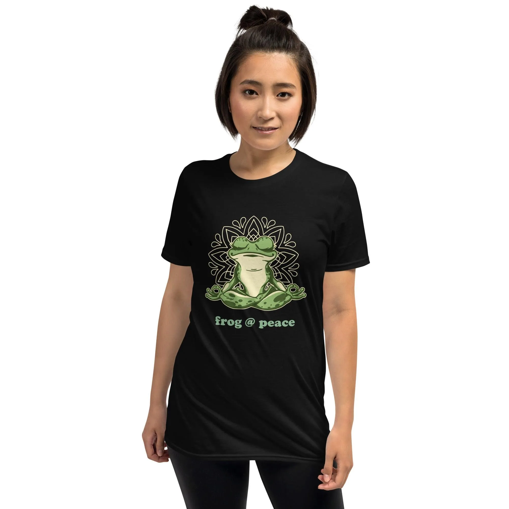 Frog At Peace | Unisex Soft Style T-Shirt