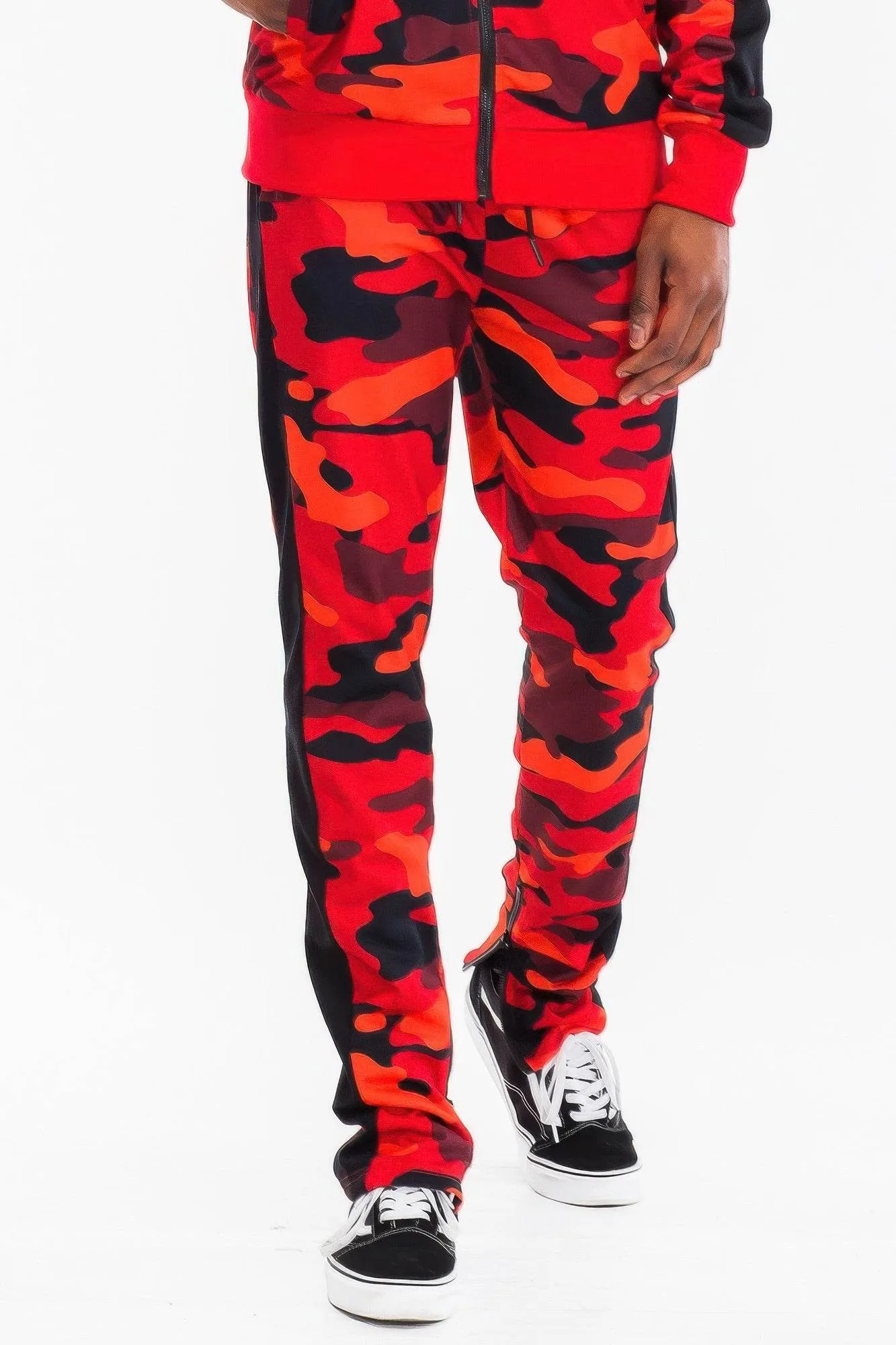 Full Camo Stripe Sweatpants