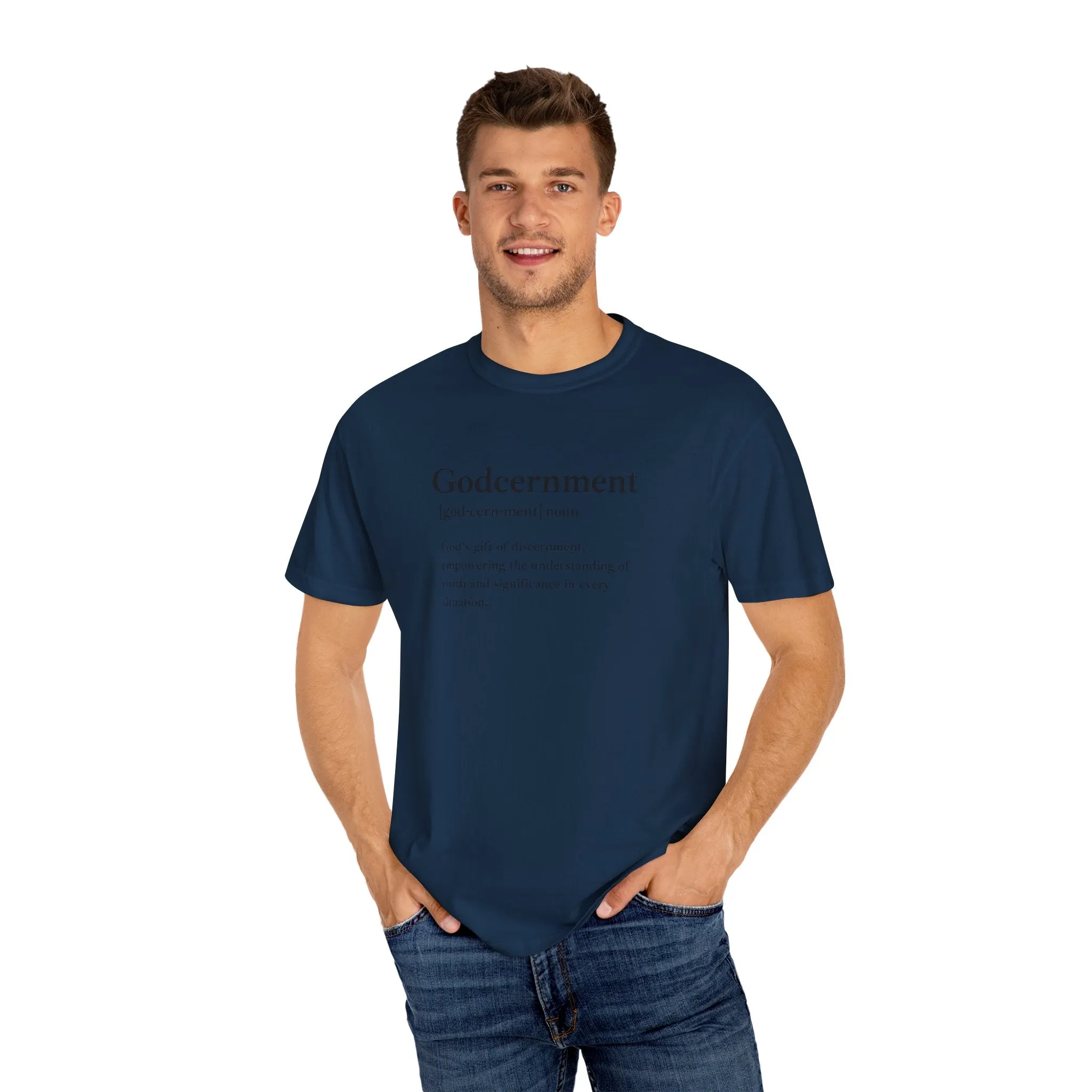 Godcernment T-Shirt – Comfort Colors 1717 Garment-Dyed Tee