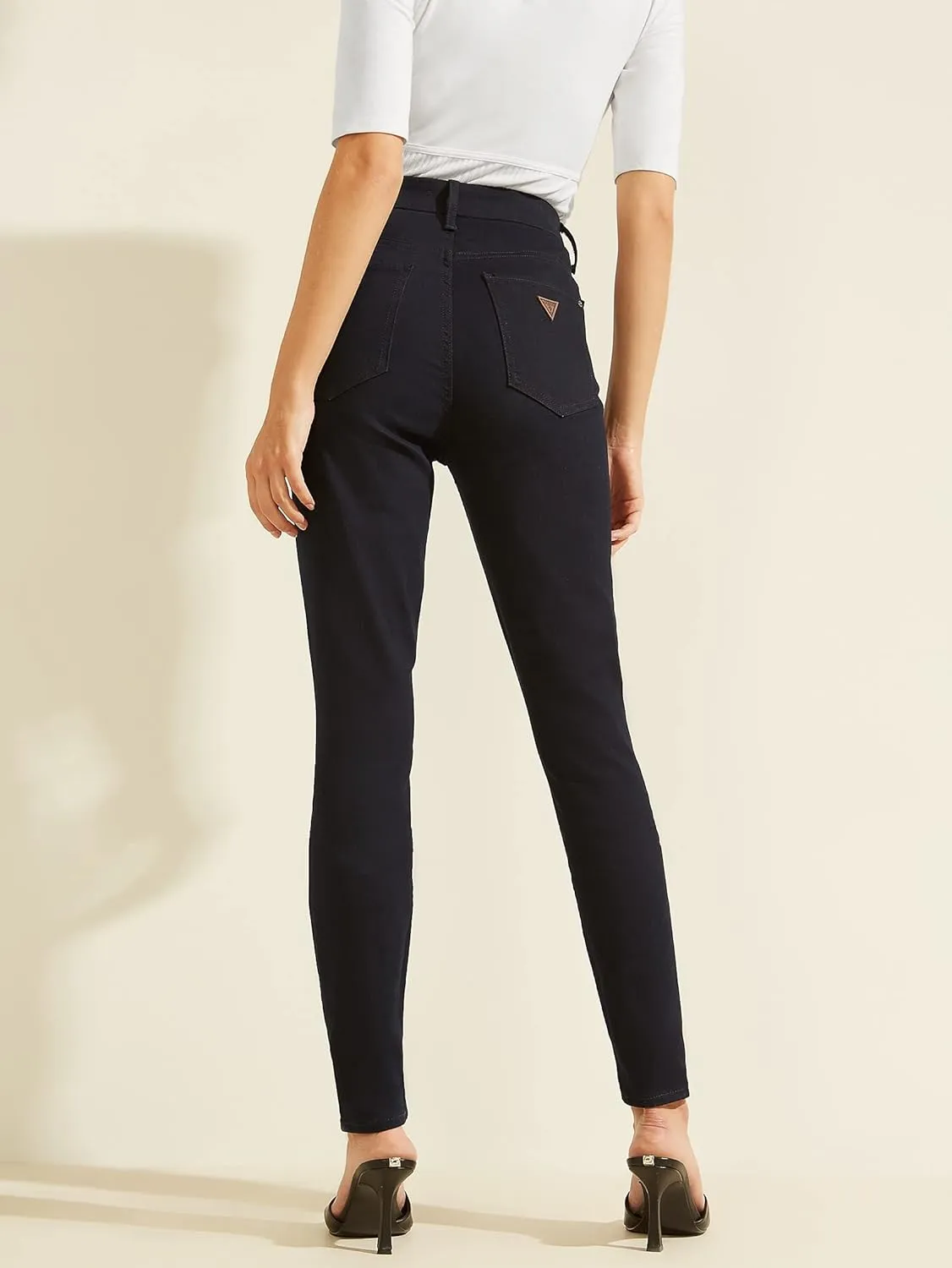 GUESS Women's Icon High Rise Skinny