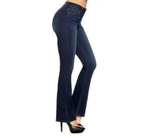 High Rise Stretch Bootcut Jeans