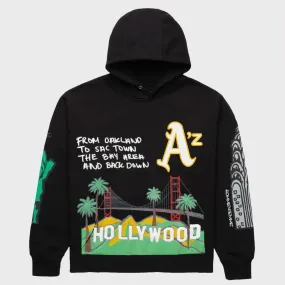 Homme   Femme Cali to NYC Hoodie - Black (HFAW202162-5)