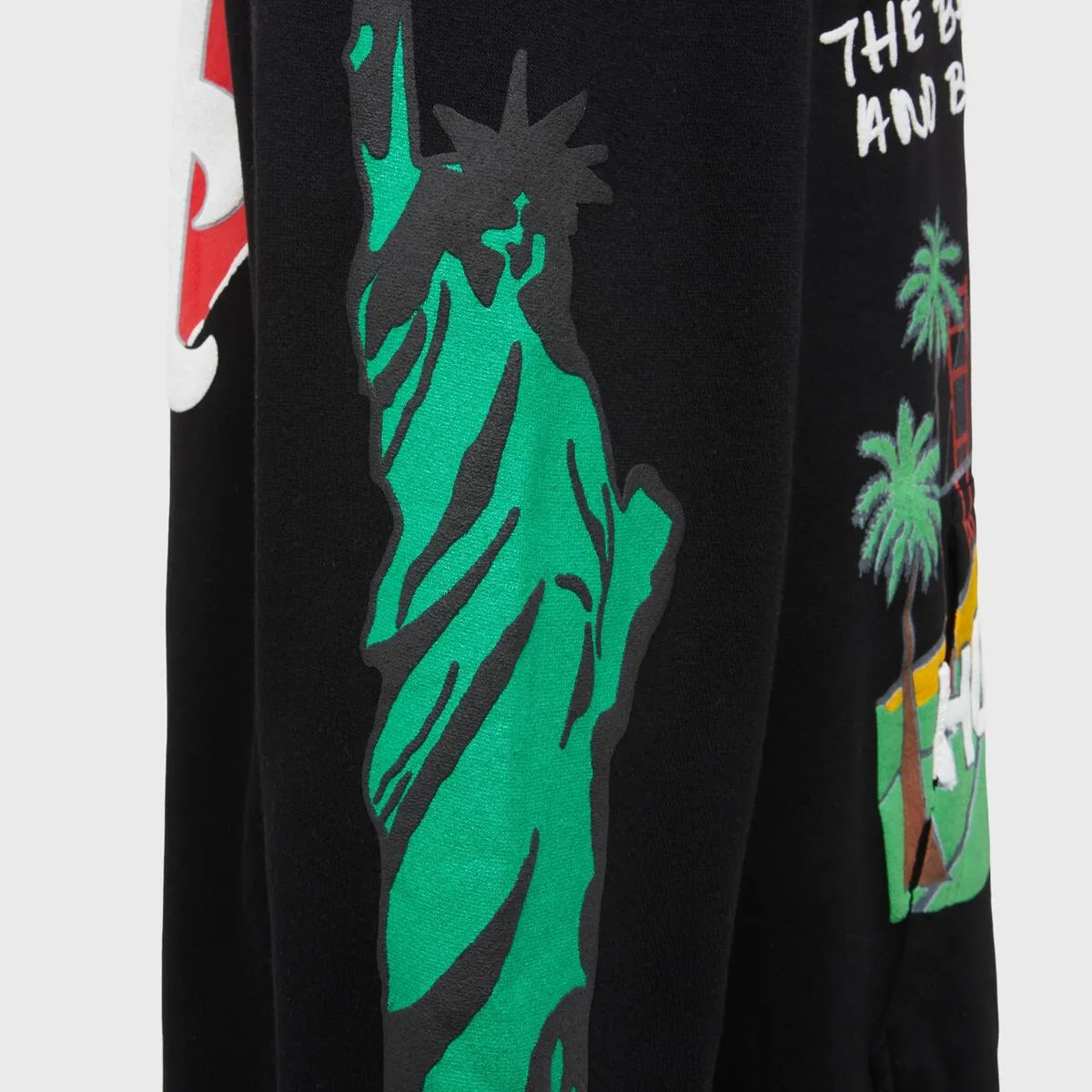 Homme   Femme Cali to NYC Hoodie - Black (HFAW202162-5)