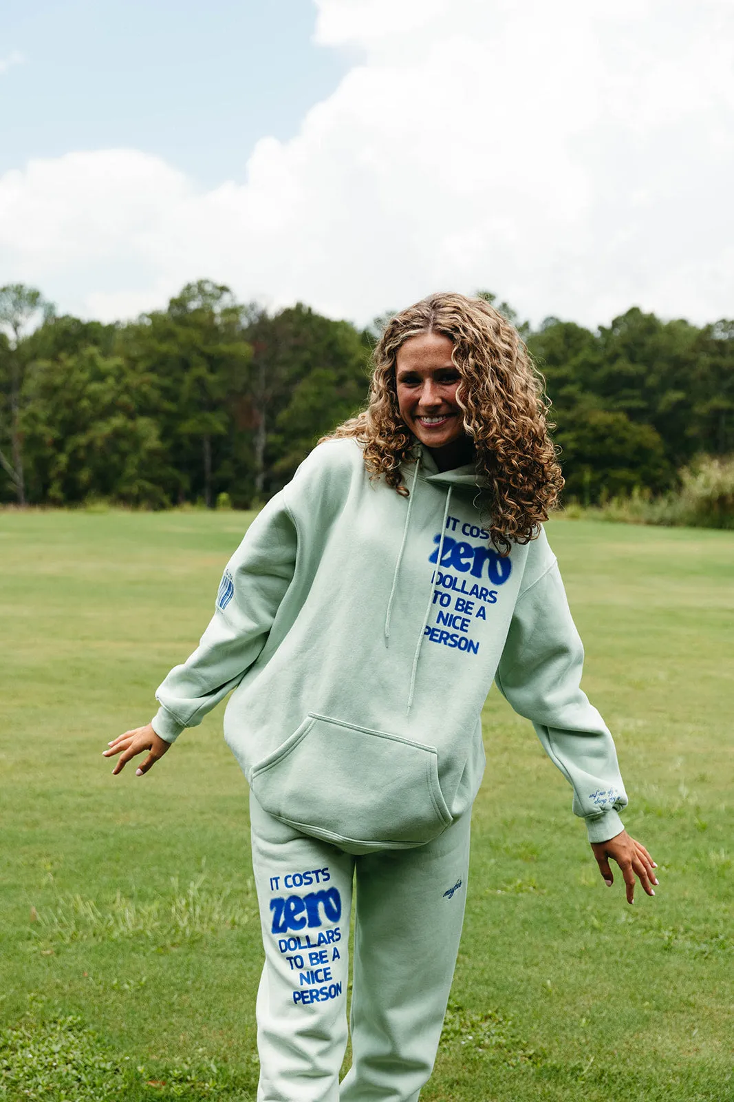 It Costs Zero Dollars Sweatpants - Seafoam