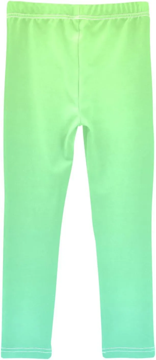 J JOYSAY Blue Pink Gradient Girls Leggings Kids Yoga Pants