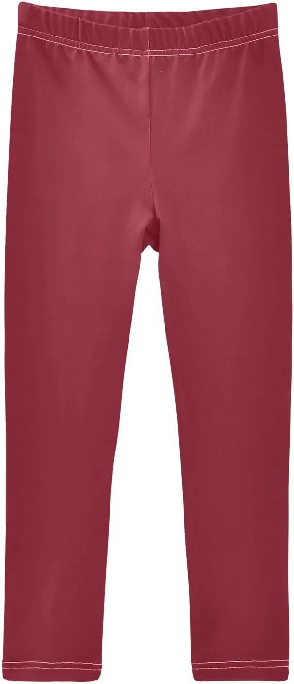 J JOYSAY Green Ginger Girls Leggings Girls Yoga Pants
