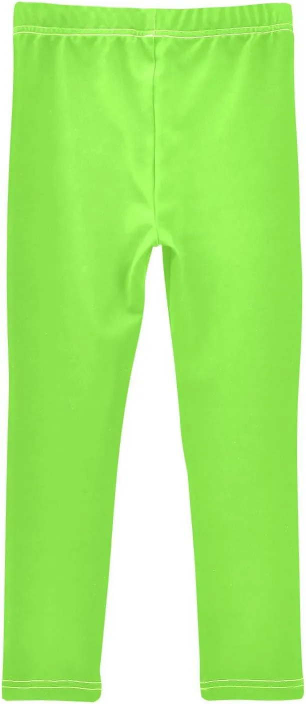 J JOYSAY Green Ginger Girls Leggings Girls Yoga Pants