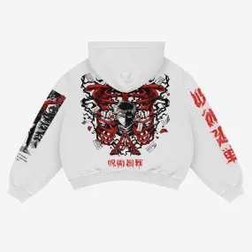 Jujutsu Kaisen Yuji Itadori Anime Hoodie - High-Quality Jujutsu Kaisen Apparel