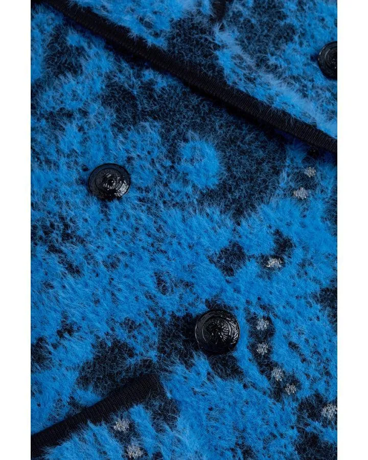 L'Agence Eileen Jacquard Knit Blazer