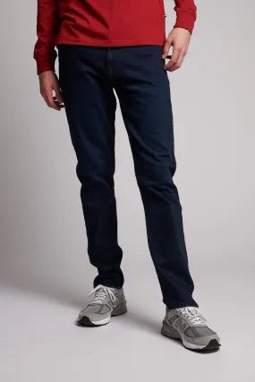 Mens 5 Pocket Slim Fit Denim Jeans in Dark Vintage Wash