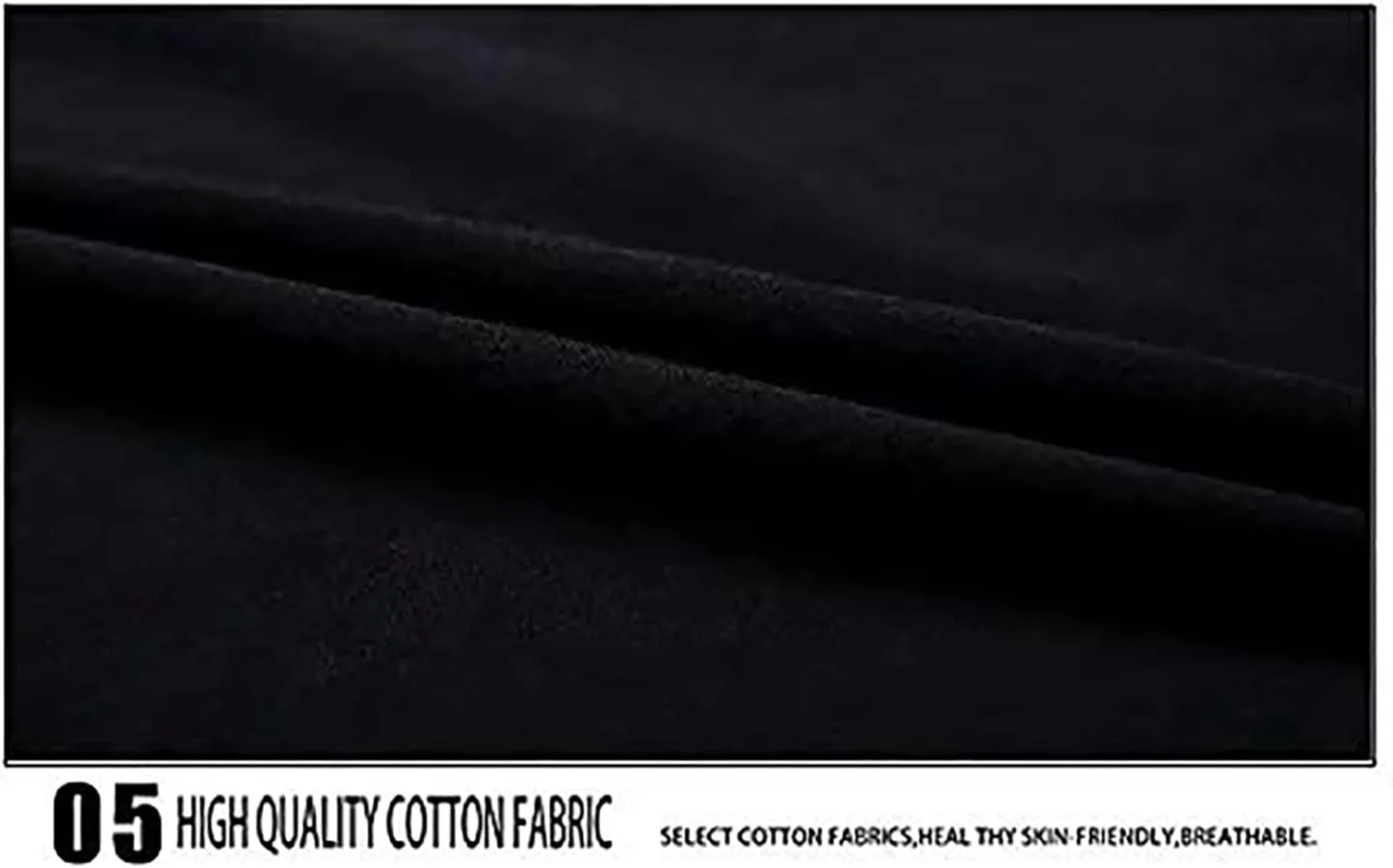Men's T-Shirt Feel Soft Bony Joanie Classic Style Black