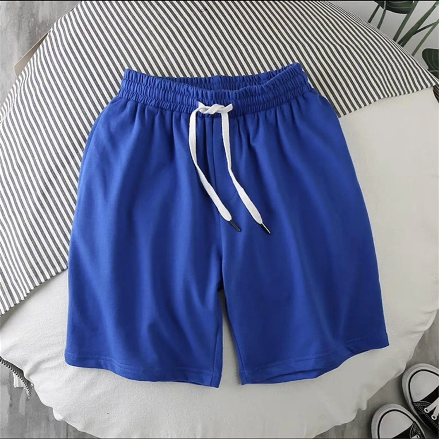 Men's Workout Running Shorts Quick Dry Active 5 Inches Shorts with Pockets, Lightweight, Breathable