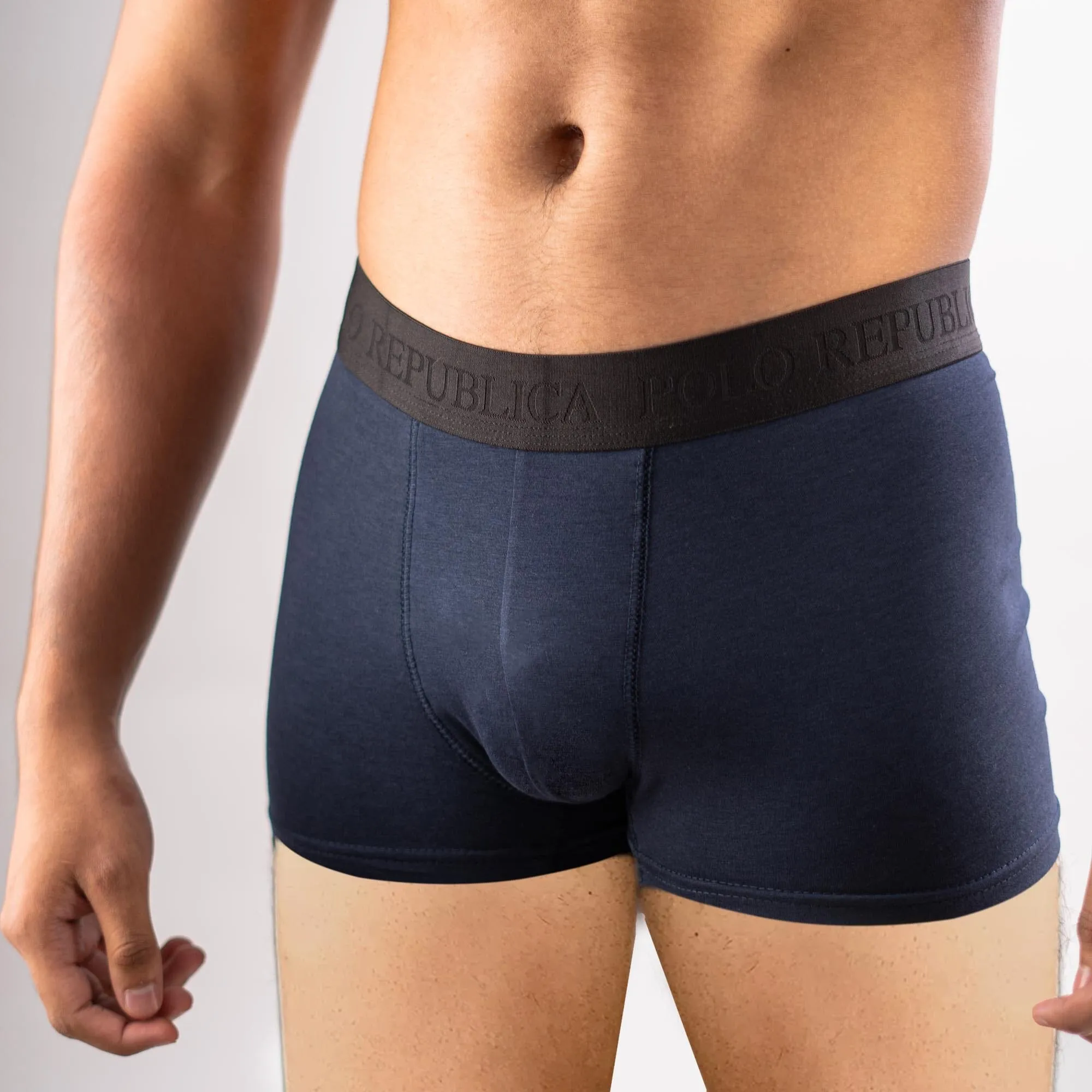 Polo Republica AirFlex Men's Breathable & Supportive 18-Hour Performance Boxer Shorts