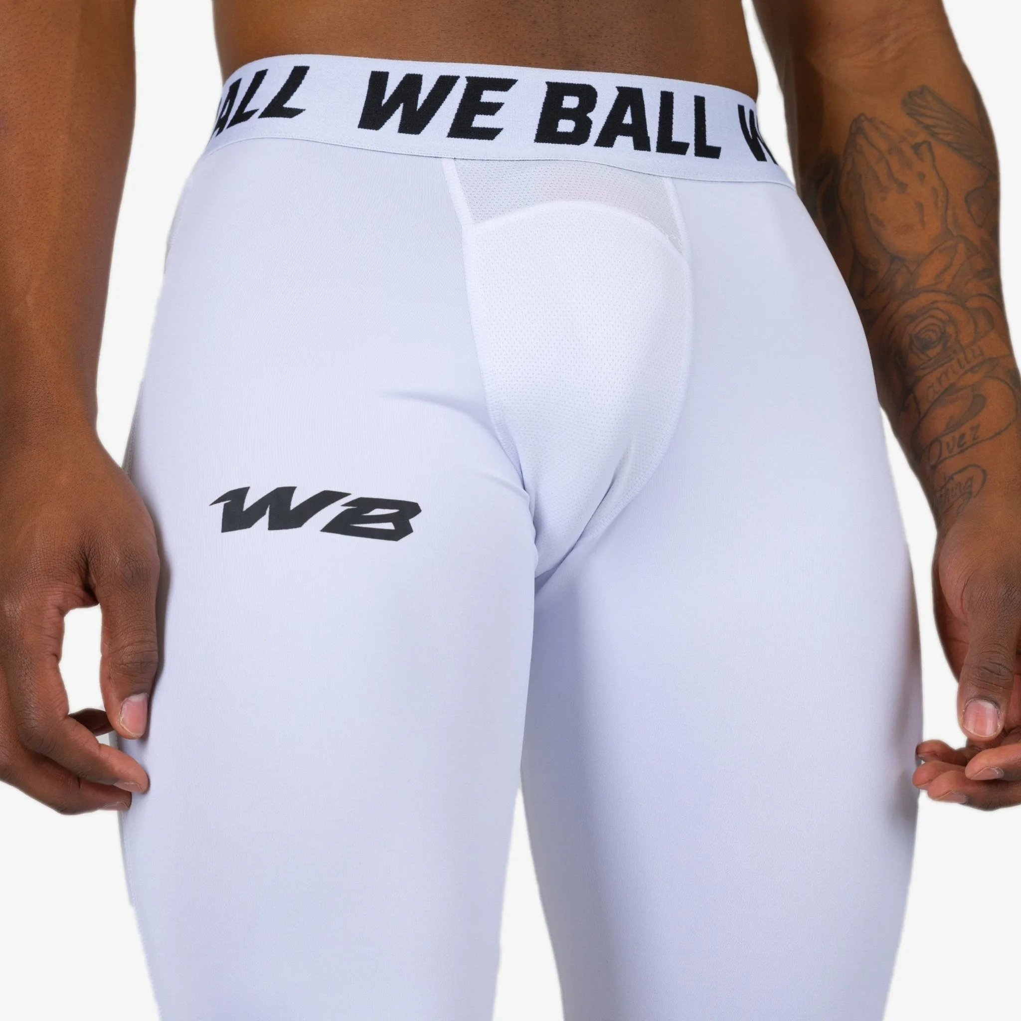 REGULAR WBTECH™ FULL TIGHTS (WHITE)
