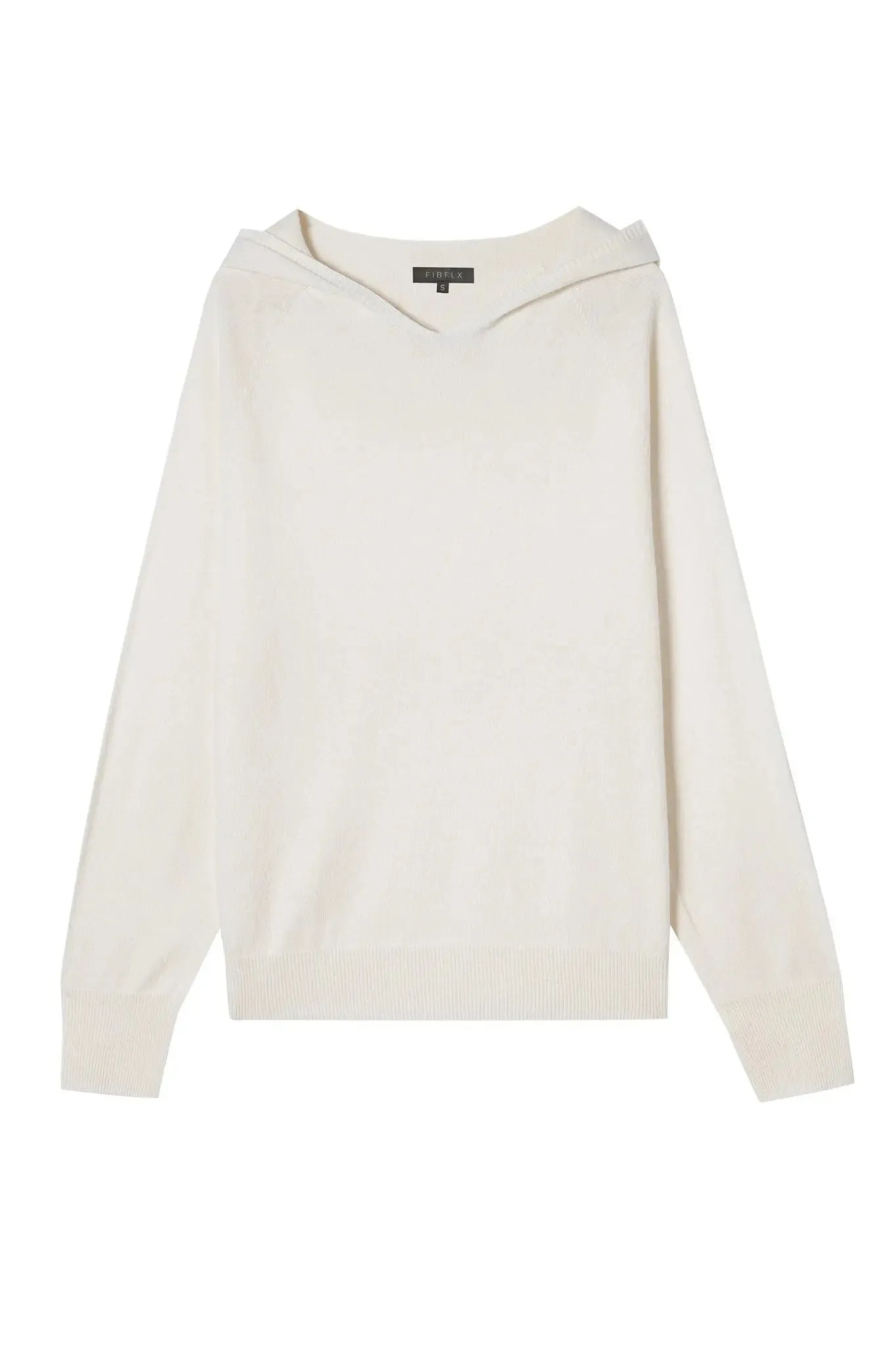 Relaxed Hoodie in Cashmere and Wool