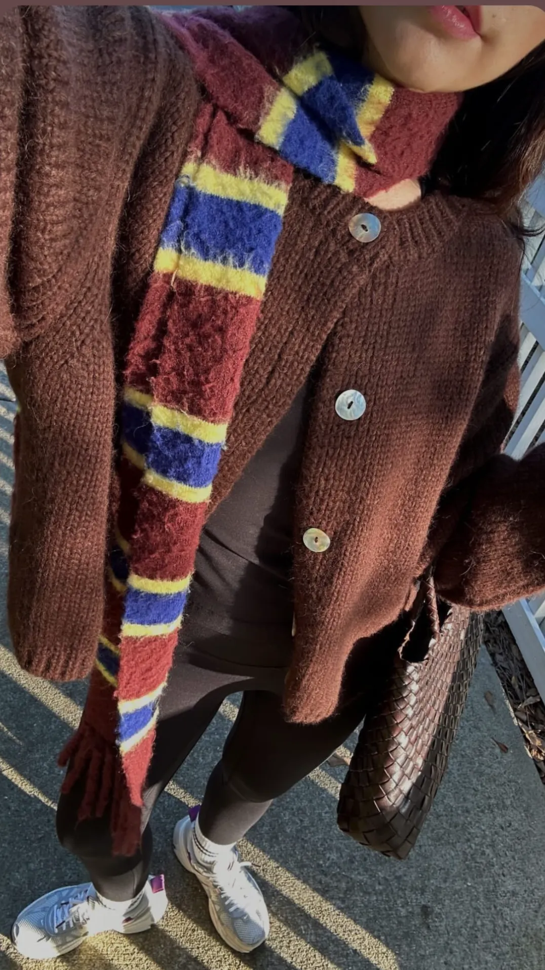 Sheba Cardigan Sweater- Chocolate