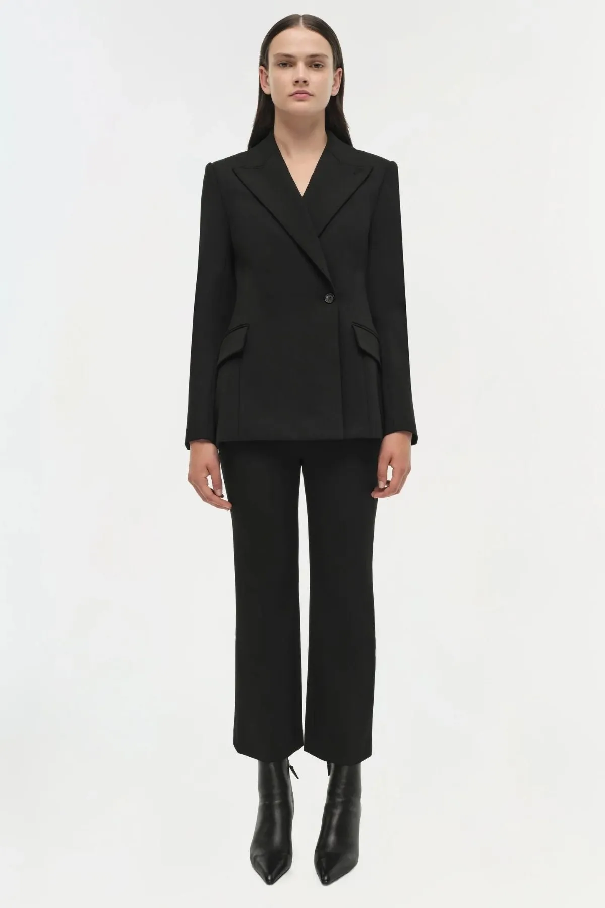 Simkhai Surabhi Hourglass Blazer - Black