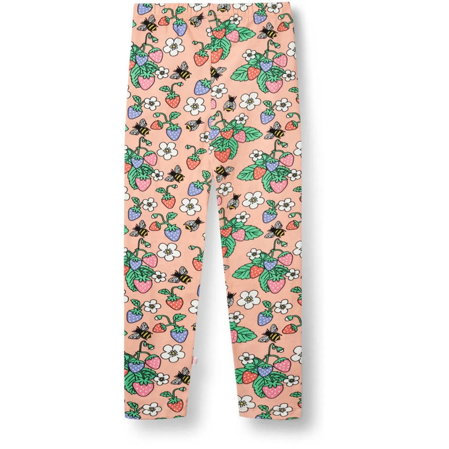 Småfolk Blossom Leggings With Jordbær