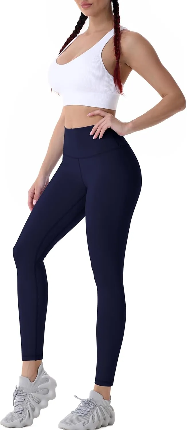 Sunzel Womens Workout Leggings with High Waist Tummy Control