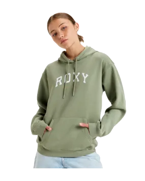 Surf Stoked Hoodie in Oil Green