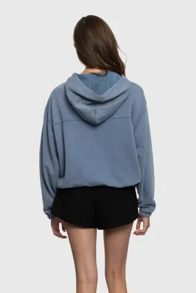 TEAMLTD WOMENS RAINBOW TECH ZIP HOODIE
