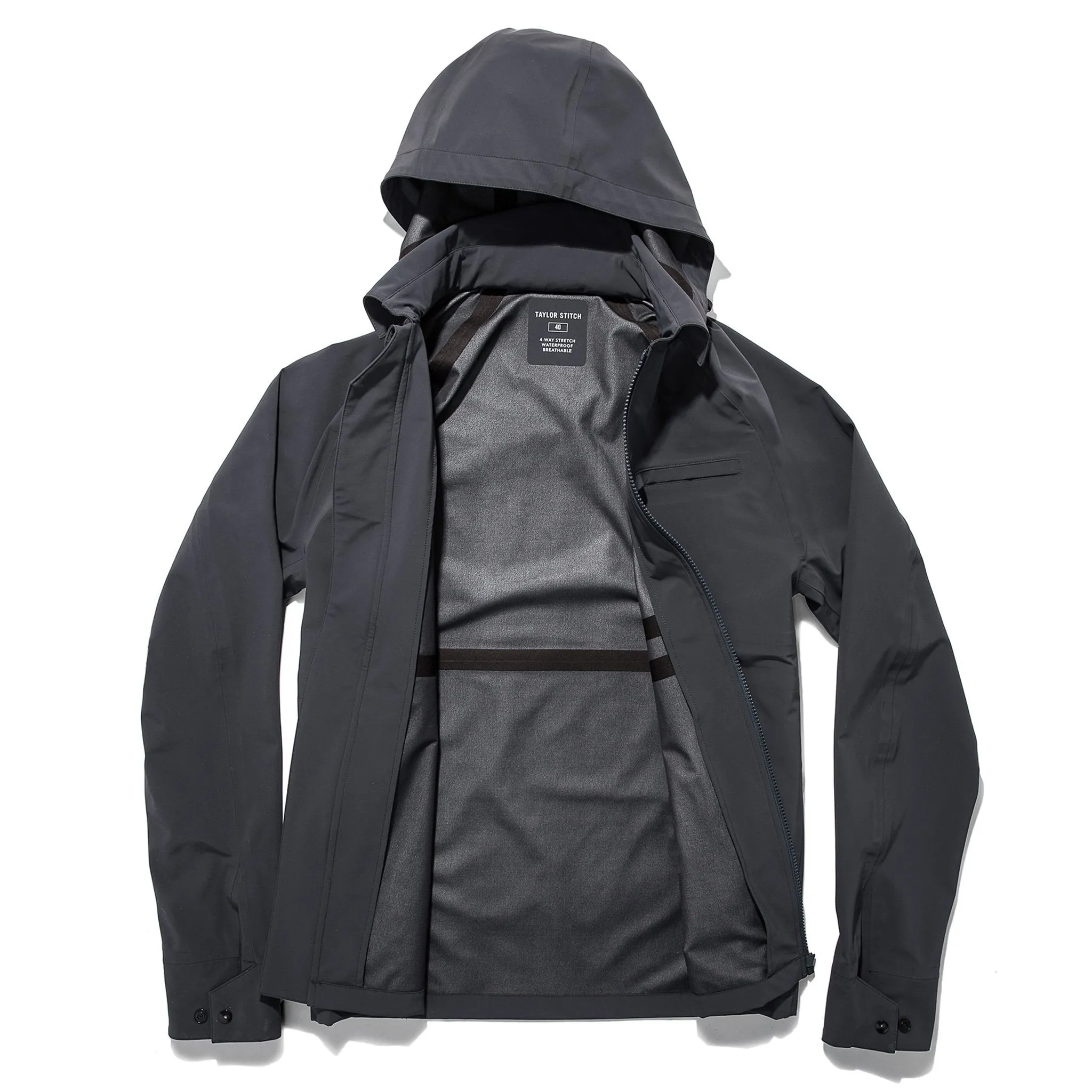 The Reyes Jacket in Dark Slate