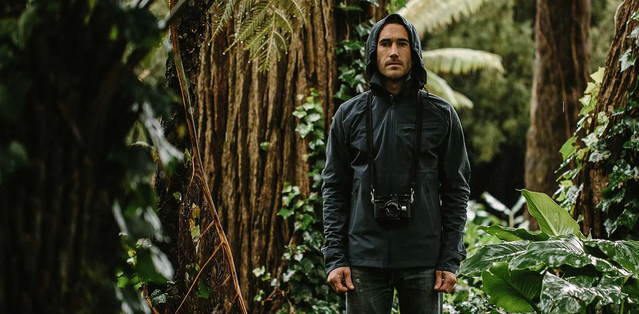 The Reyes Jacket in Dark Slate