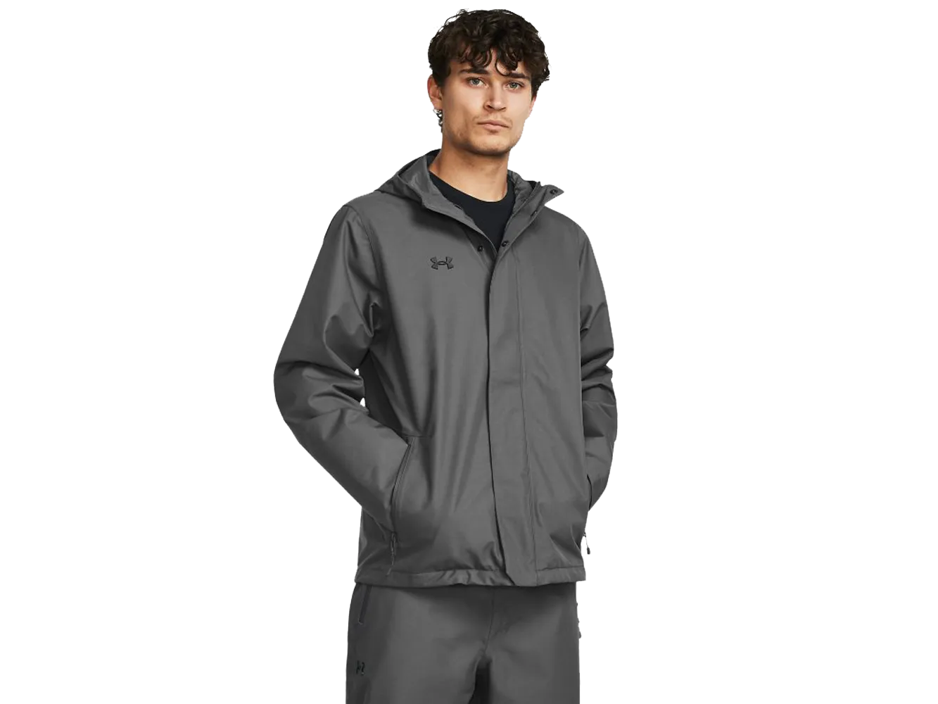 UA Men's Stormproof Lined Rain Jacket