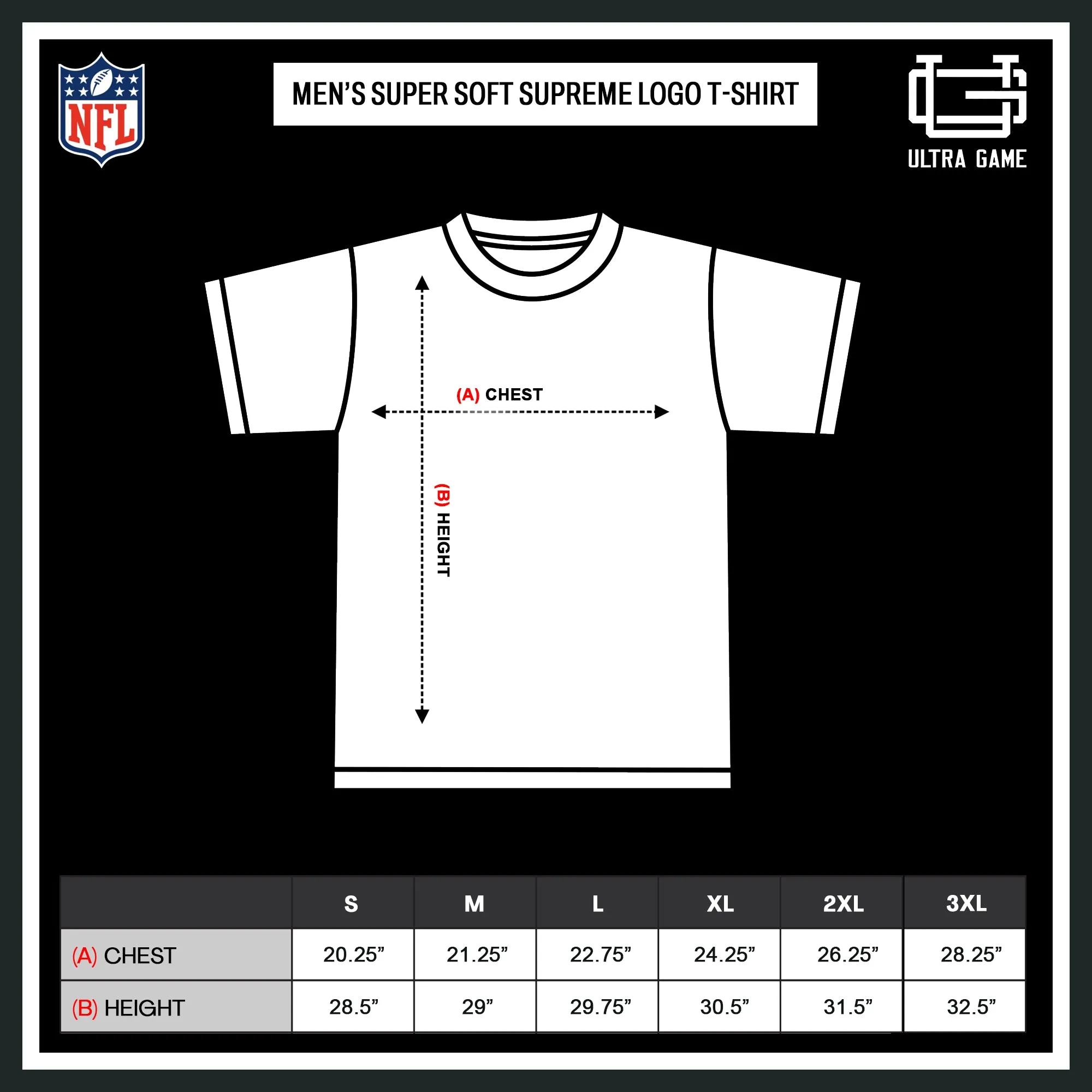 Ultra Game NFL Official Adults Super Soft Supreme Logo T-Shirt - Unisex, Miami Dolphins, Black|Miami Dolphins