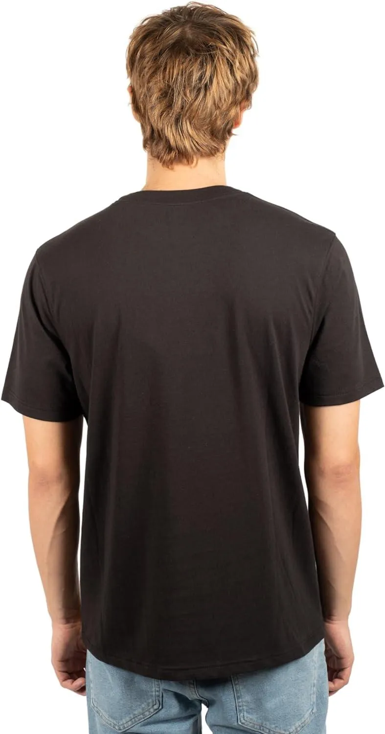 Ultra Game NFL Official Adults Super Soft Supreme Logo T-Shirt - Unisex, Miami Dolphins, Black|Miami Dolphins