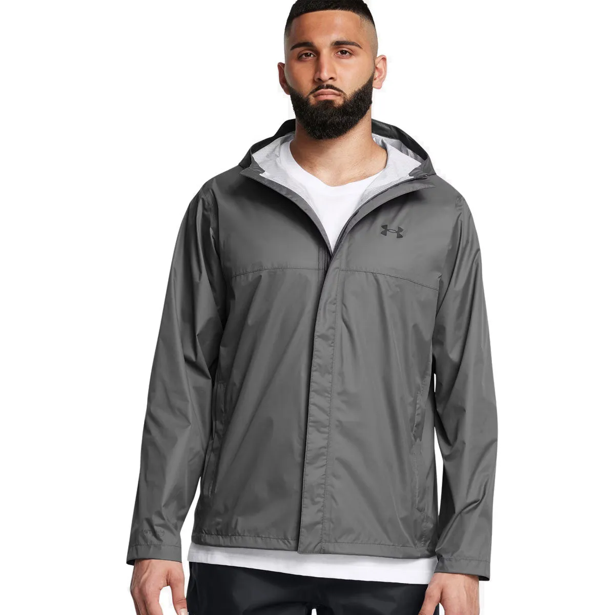 Under Armour Stormproof Cloudstrike 2.0 Jacket - Mens - Castlerock/Black