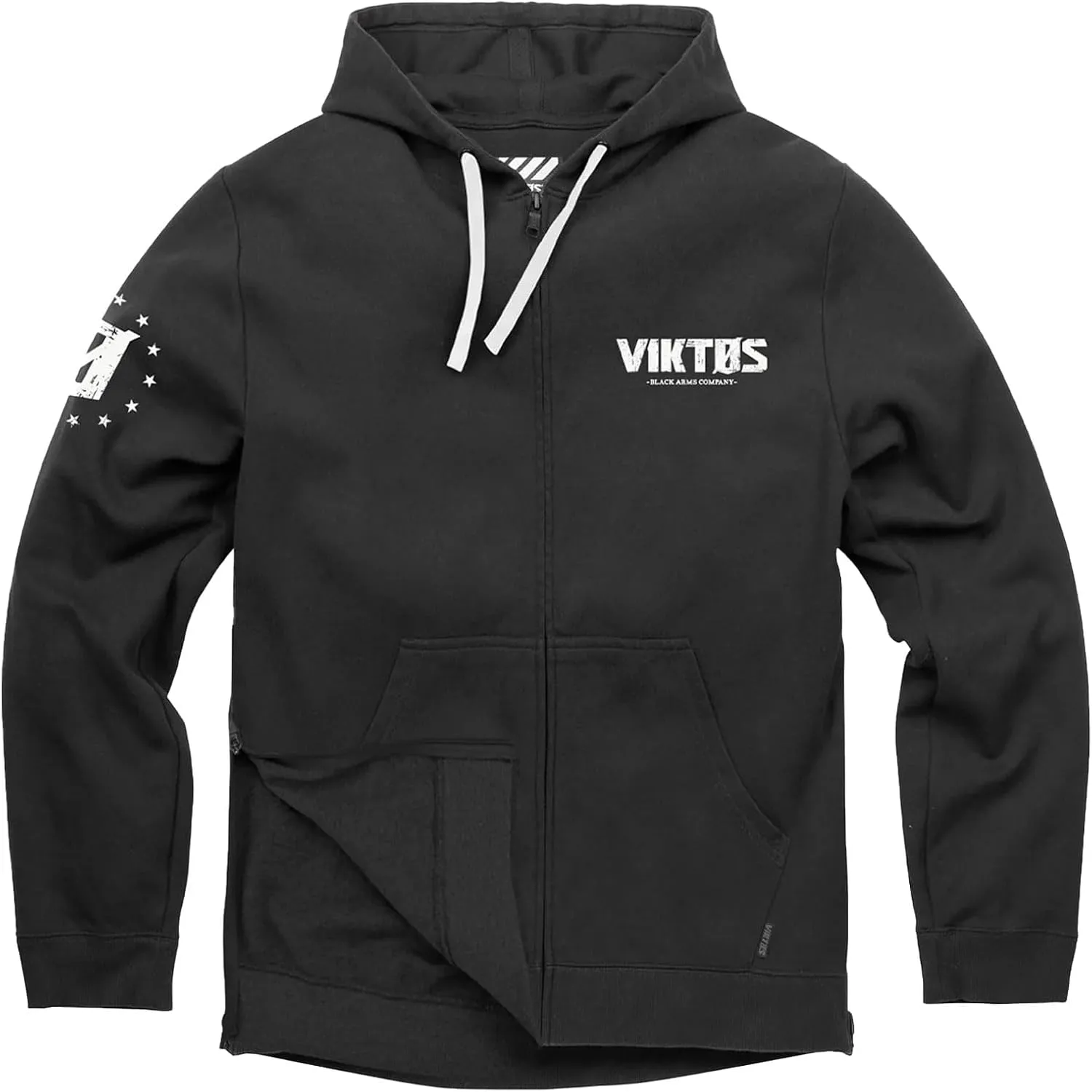 VIKTOS Men's Gunvent Bigshow Durable Tactical Relaxed Fit Fleece Hoodie with Pockets & Sidearm Access