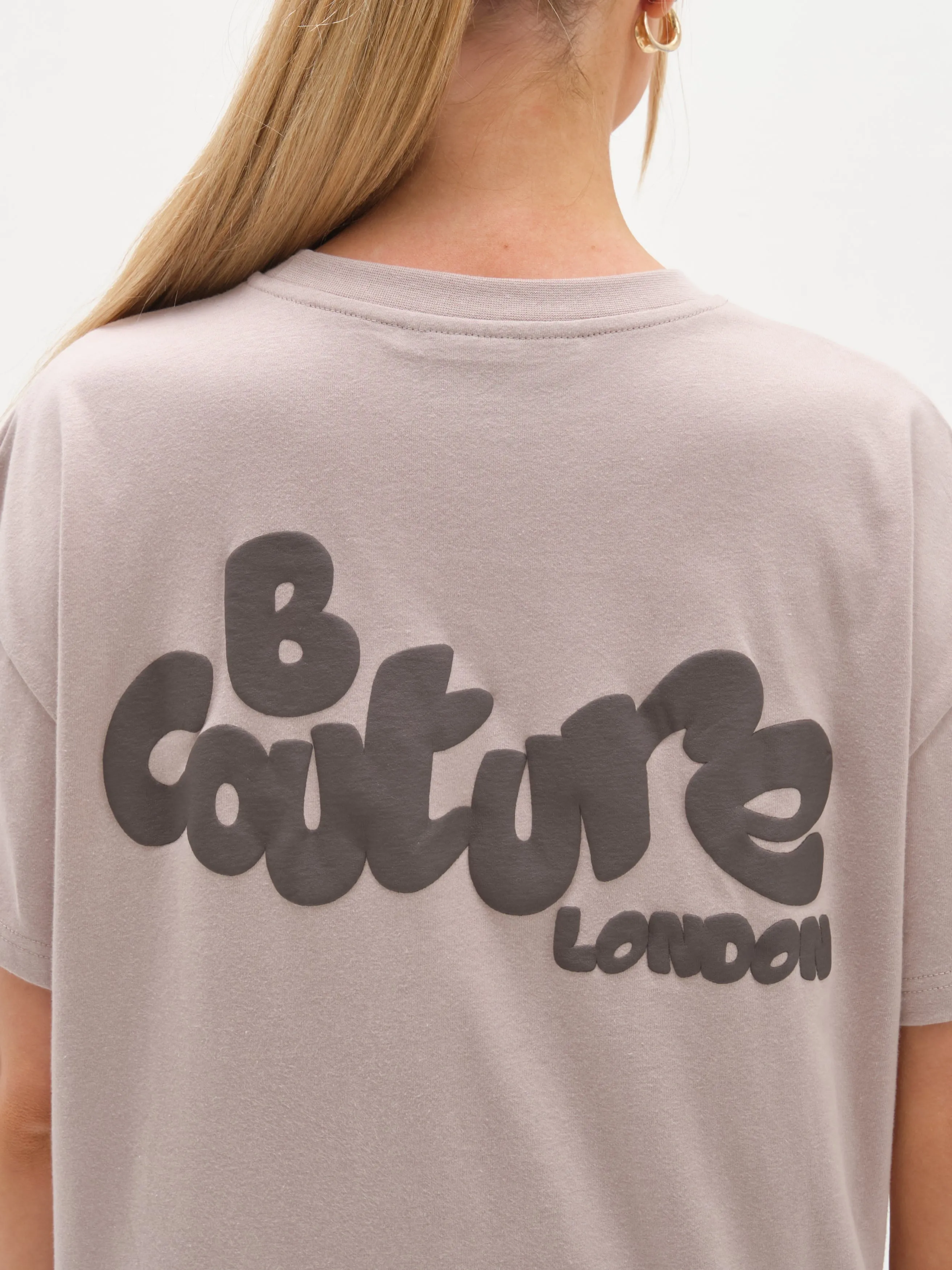 Windsor T-Shirt & Leggings Set - Mocha / Grey