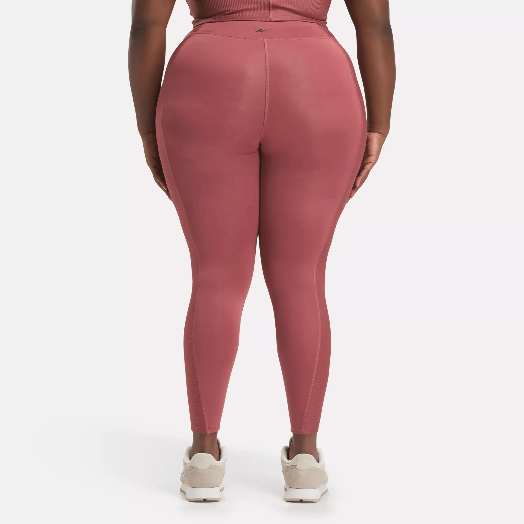 Women's Yoga High-Waisted Performance Rib Leggings (Plus Size)
