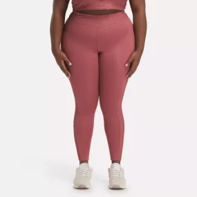 Women's Yoga High-Waisted Performance Rib Leggings (Plus Size)