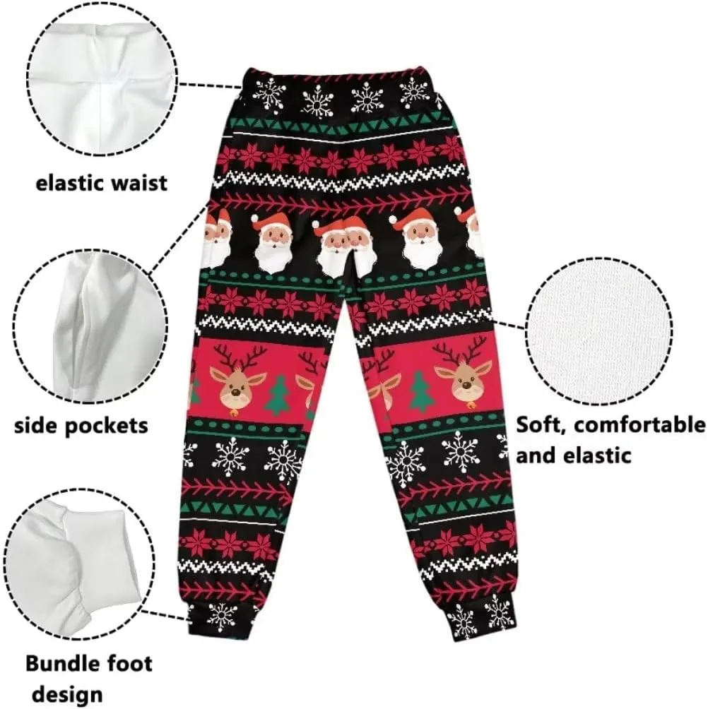 Youngerbaby Casual Sweatpants Outdoor Sport Pants Elastic Waist Comfy Sweatpants School Sport Pants Jogger Pants