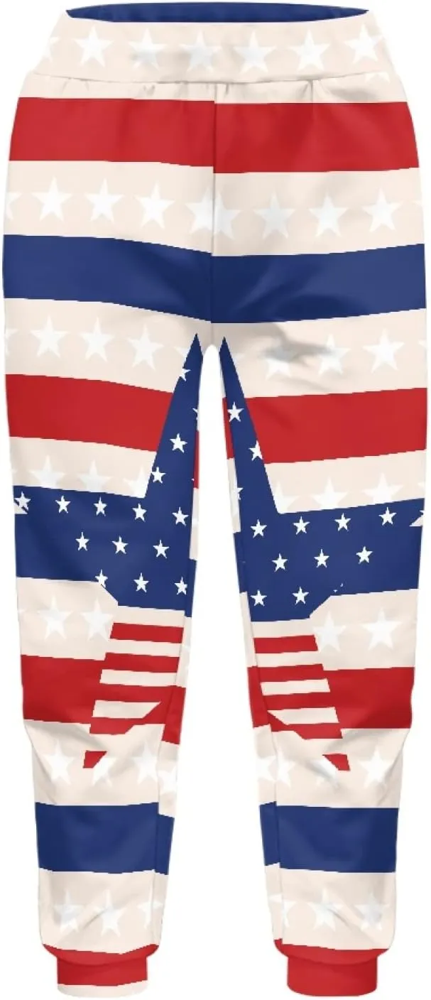 Youngerbaby Casual Sweatpants Outdoor Sport Pants Elastic Waist Comfy Sweatpants School Sport Pants Jogger Pants